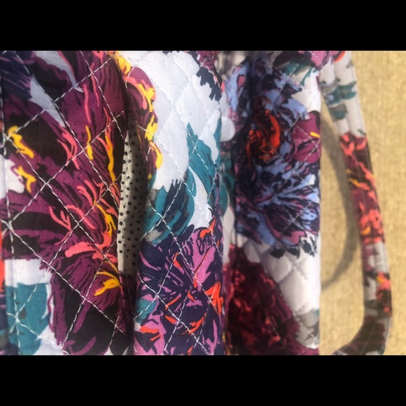 Vera Bradley Multi Compartment Shoulder Bag Firm Price - Picture 6 of 9